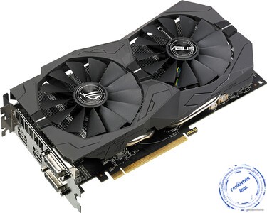 видеокарт ASUS ROG Strix Radeon RX 570 Gaming OC Edition
