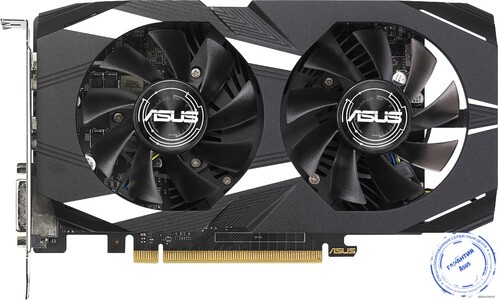 видеокарт ASUS Dual series GeForce GTX 1050 Ti OC