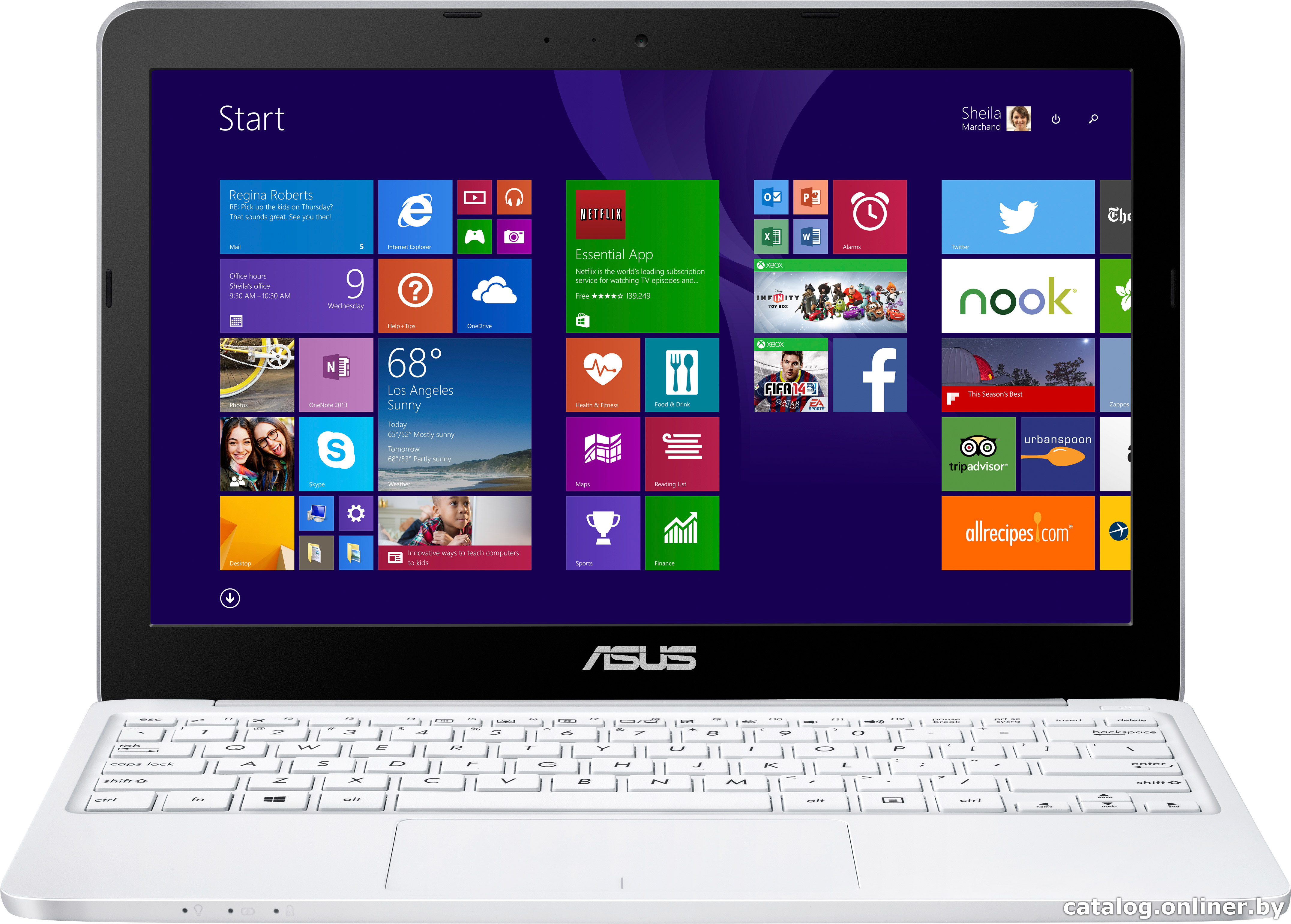 Замена жесткого диска ASUS EeeBook X205TA-FD005BS