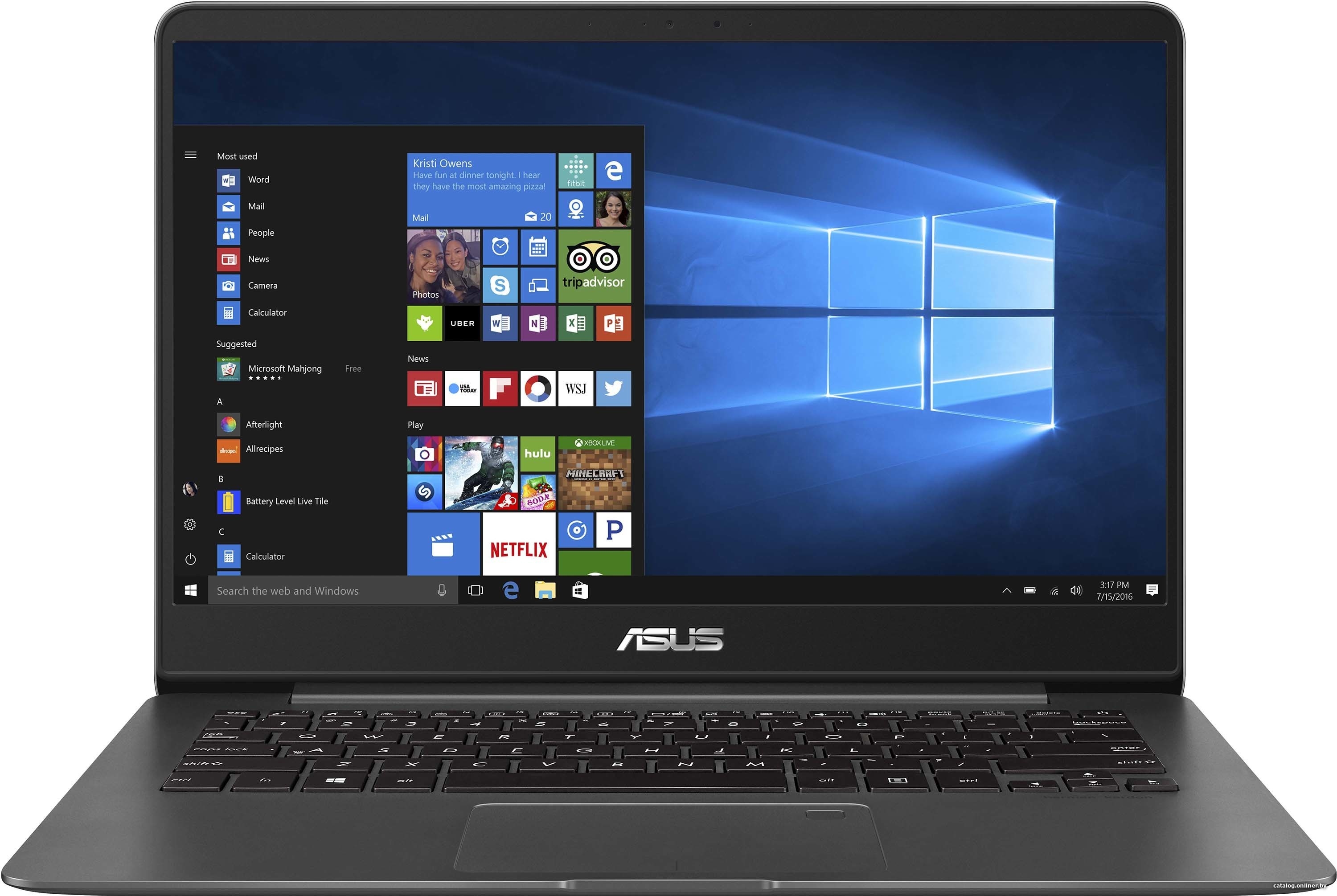 Замена жесткого диска ASUS ZenBook UX430UA-GV088R